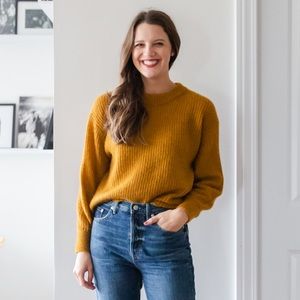 Everlane The Oversized Alpaca Crew Sweater